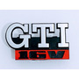 Emblema Parrilla Volkswagen Golf A2 Gti 16 Vlvulas Rojo