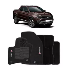 Tapete Carpete Personalizado Fiat Toro Original 2016 A 2022