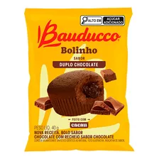 Bolinho Com Recheio De Chocolate Duplo Bauducco 40g