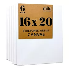 Milo - Lienzo Para Artista 16.0 X 20.0 in 6 Unidades