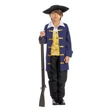 Disfraz Colonial De Dress Up America Para Niños Disfraz De