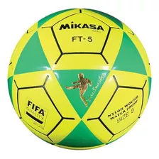 Balón De Fubtol Mikasa Ft5 Amarillo/verde