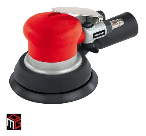 Lijadora Roto Orbital Neumatica Einhell Dse 125 Mm + 6 Lijas Dgm