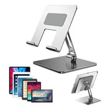 Soporte Tablet Para iPad Plegable De Mesa Silver