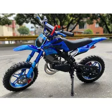 Moto Cross 50cc Para Niños A Gasolina