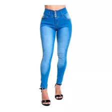 Jeans Mujer Elastizado Levanta Cola Exito Oxi