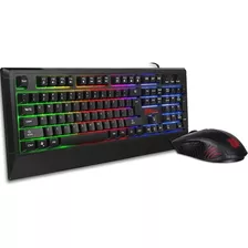 Combo Teclado Y Mouse Gamer Tt Challenger Rgb Pc Gaming Pro