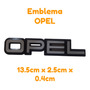 Emblema Escudo Logo Opel Blanco Amarillo 8x 8cm