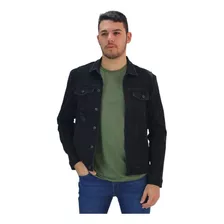 Jaqueta Jeans Masculina Preta Acostamento