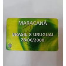 Ingresso Seleção Brasileira Uruguai Eliminatórias Copa 2002