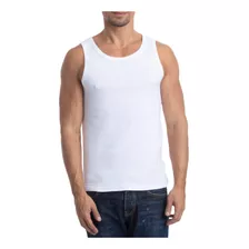 Camiseta Cotton Rib Sin Mangas Jockey