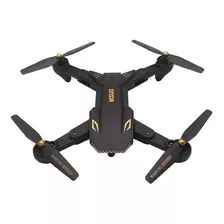 Drone Visuo Xs809s Com Câmera Hd Black