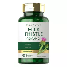 Milk Thistle Cardo Mariano Potente Gran Tamaño Eg Y17 Sabor Nd