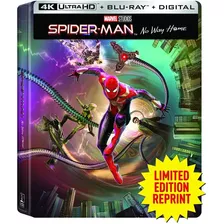Blu Ray 4k Spider Man No Way Home Steelbook Ultra Hd 