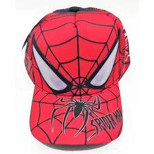 Boné Infantil Aba Curva Homem Aranha Spider Chapeu Criança