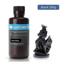 Resina Anycubic Black 500g Impresora Printer 3d