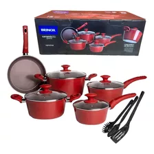 Conjunto De Panela Indução Brinox Optima 8 Peças Ceramica