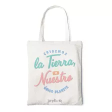 Bolsa Para Playa, Tote Bag, Ecológica, De Algodón, Compras