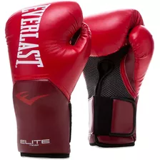 Guantes Boxeo Everlast Pro Style Elite V2 + Funda - Olivos