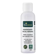 Enxaguante Bucal Natural 60ml Livealoe Livealoe