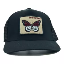 Zimith Gorra Lifestyle Hombre Trucker Butterfly Negro Cli