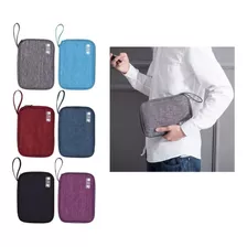 Bolsa Case Organizadora Para Armazenamento Fones Fios Cabos