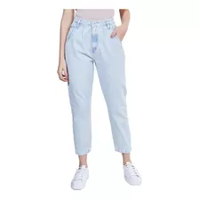 Calça Jeans Mom Feminina Borba Azul Clara Algodão Promoção