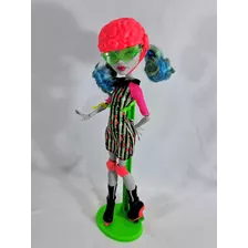 Boneca Ghoulia Yelps Roller Maze Monster High Mattel 2