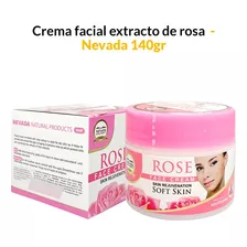 Crema Facial Extracto De Rosa 140g - Nevada