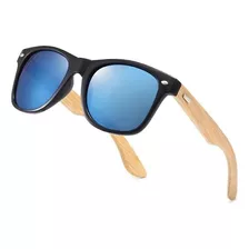 Óculos De Sol Com Haste De Madeira