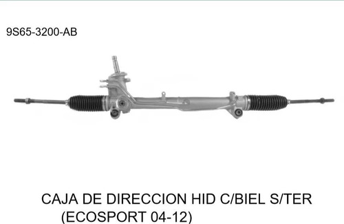 Caja De Direccion Ford Ecosport Ao 2004 Al 2012 Nueva Foto 2