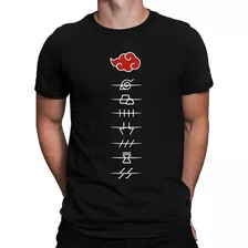 Camisa Da Akatsuki Naruto Itachi Camiseta Top Qualidade