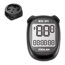 Mini Ciclocomputador Para Bicicleta Meilan M3 Con Gps Color Negro