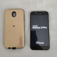 Galaxy J7 Pro Usado Com Detalhes Na Tela