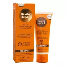 Rayito De Sol Jalea Bronceadora Instantánea Bronzage 70g