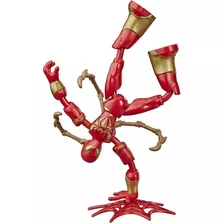 Boneco Spider-man Iron Spider Bend And Flex - Hasbro E8972