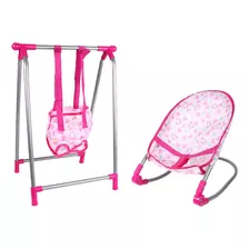 Mini Columpio De Muñeca, Mueble De Juguete, Para De