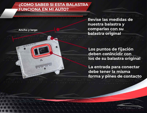 Balastra Xenon Mercedes Audi Peugeot Saab Lincoln D1/3-a6 Foto 4