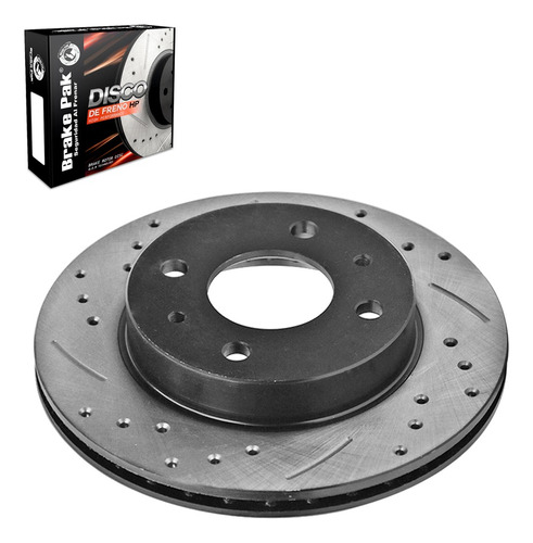 Discos De Freno Marca Brake Pak Para Nissan Sentra B14 1.6cc Foto 2