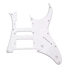 Escudo Ronsani P/ Guitarra Ibanez Rg Hsh Branco Perolado 928