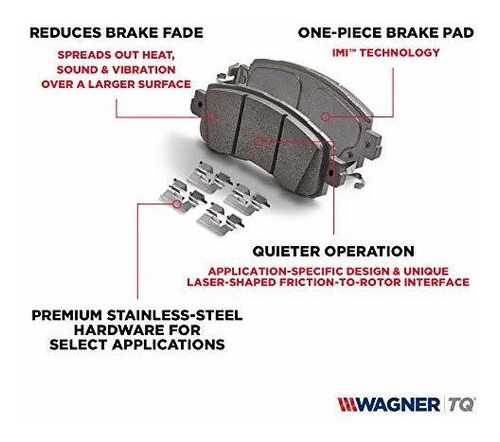 Pastillas De Freno Wagner Thermoquiet Mx857. Foto 6