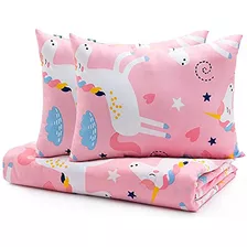 Funda De Edredón Unicornio Cama Completa Niños Manta ...