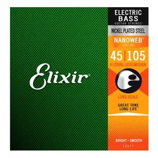 Encordado Bajo Elixir Nanoweb 045-105 Medium