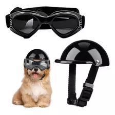 Capacetes E Óculos De Motocicleta Para Animais De Estimação