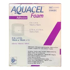 Aposito Aquacel Foam Adhesivo 10 X 10 Cm - Convatec 420680