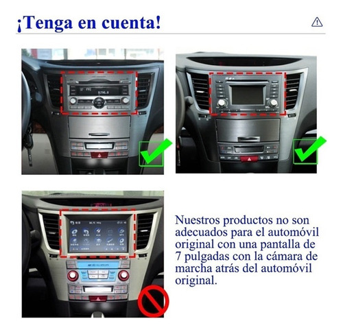 Estreo Para Subaru Outback 2011-2014 Android Carplay 2+32g Foto 3