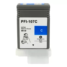 Tinta Lotus Ciano Compatível C/ Plotter Canon Pfi-107 130ml 