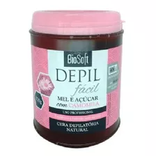 Biosoft Cera Depilatória Mel E Camomila 370g Rosa