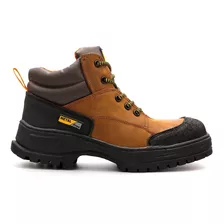 Bota De Trabajo Industrial Piel Casquillo Poliamida Ba345cp