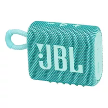 Caixa De Som Portátil Bluetooth Go 3 4,2w À Prova D'água Jbl Cor Tiffany 